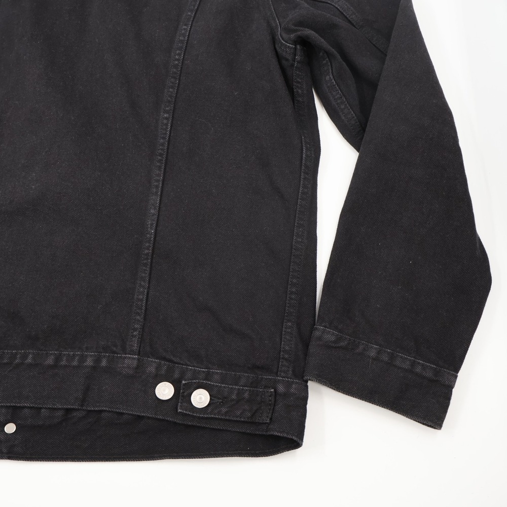 Levis Trucker Jacket Mens XL Black Denim Button Up 72334-3485 Classic Coat - Picture 10 of 14